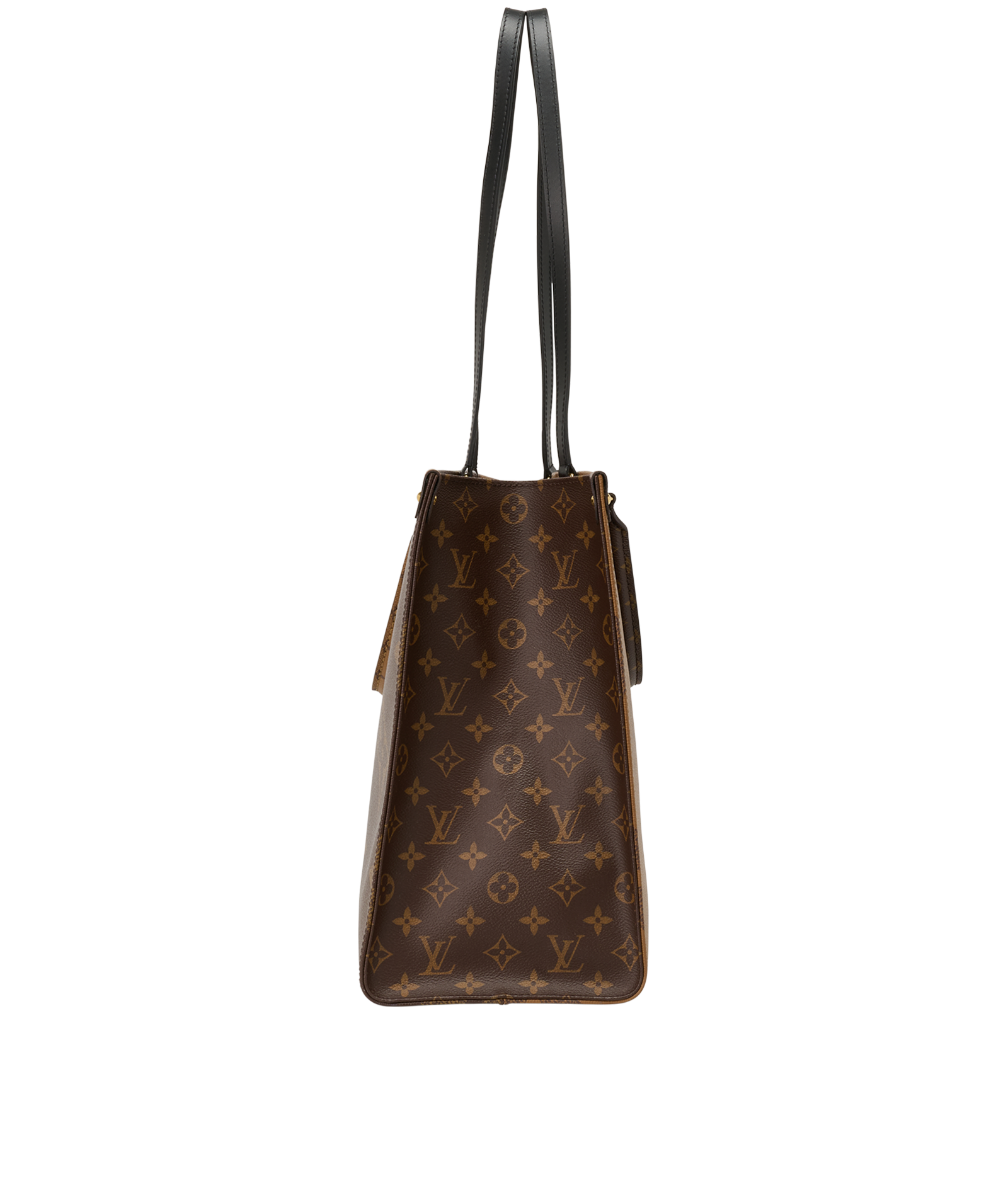 OnTheGo GM, &pound;1,800, Handbags, Brown, Canvas, Bottom view